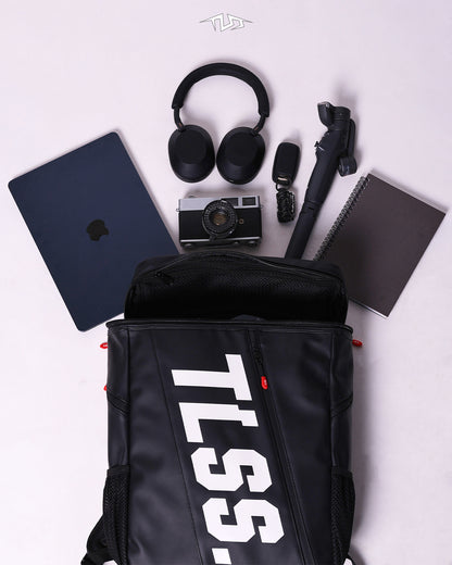 TLSS MULTI-FUNCTIONAL PU BACKPACK