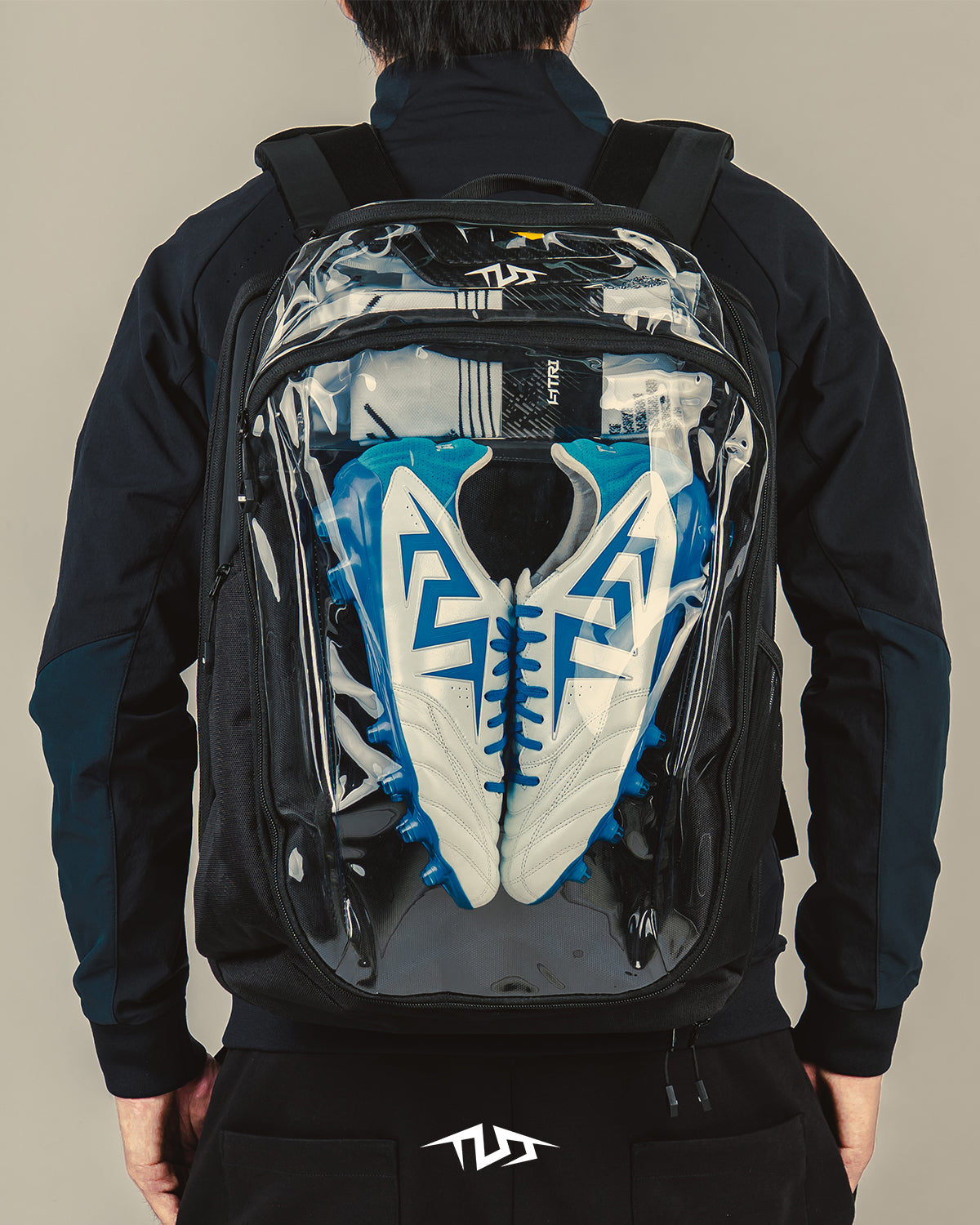 TLSS TRANSPARENT MULTI-LAYER SPORTS BACKPACK